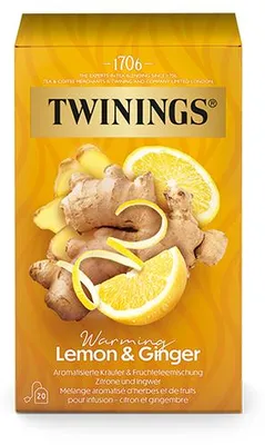 Productafbeelding van Twinings Citroen gember (20 stuks)