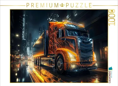 Produktbild von CALVENDO Puzzle Trucks | 1000 Teile Lege-Größe 64x48cm Foto-Puzzle für glückliche Stunden