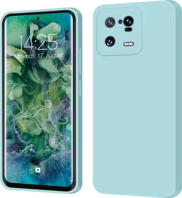 Produktbild von Hülle für Xiaomi 13 Pro 5G Case Cover Bumper Silikon Softgrip Schutzhülle Farbe: Hellblau