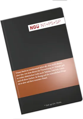 Zdjęcie produktu dla Neue Genfer Übersetzung (NGÜ) - Neues Testament mit Psalmen und Sprüchen