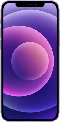 Produktbild von Apple iPhone 12 , 15,5 cm (6.1"), 2532 x 1170 Pixel, 128 GB, 12 MP, iOS 14, Violett
