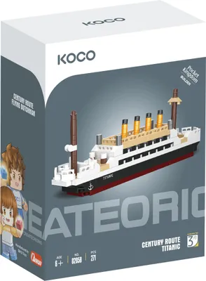Immagine prodotto di IM.MASTER KOCO Mattoncini da costruzione Titanic 271 pezzi 02058 43333