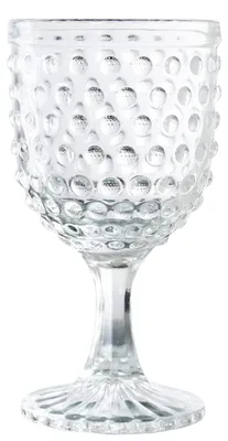 6 Kristallgläser, 300 ml, transparent, Höhe 20 cm