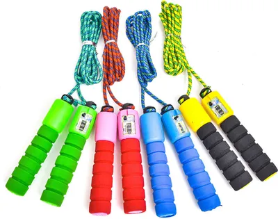 Produktbild von Number Counter Fitness Abnehmen Gewichtsverstellbar Erwachsene Kinder Springseil überspringen