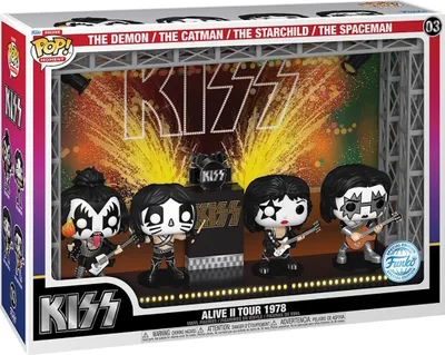 Produktbild von Kiss - Alive II Tour 1978 The Demon Catman Starchild Spaceman 03 Special Edition Deluxe Moment