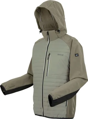 Produktbild von Regatta Pro Hybrid II Softshelljacke Herren , Größe:L, Farbe:GoldSnd/TrTp