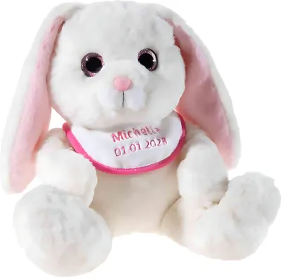 Produktbild von Heunec HASE Milchschnute creme mit Lätzchen Größe 25 cm