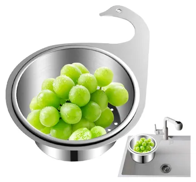 Produktbild von Siebkorb für die Küchenspüle aus Edelstahl
