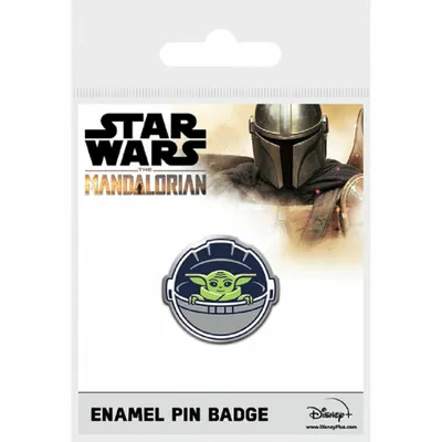 Produktbild von Die emaillierte Anstecknadel des Mandalorian Asset Pod