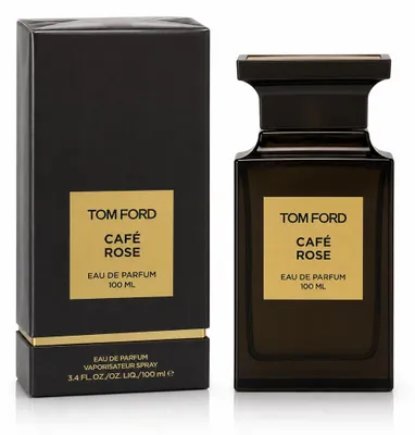 Produktbild von TOM FORD Café Rose, Unisex, 100 ml, Nicht nachfüllbare Flasche, Pfeffer, Rose, Safran, Kaffee, Rose, Ambra, Weihrauch, Patschuli, Sandelholz
