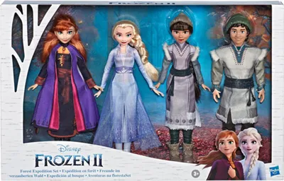 Obrázek produktu pro Hasbro - Frozen 2 Panenka Elsa a Anna s přáteli - Expedice divočinou.