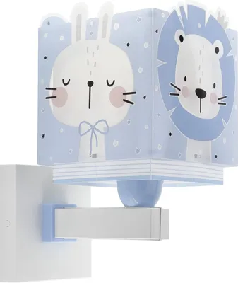 Produktbild von Dalber kinder Wandlampe, Kinderlampe Wandleuchte kinderzimmer Wolken Baby Jungle