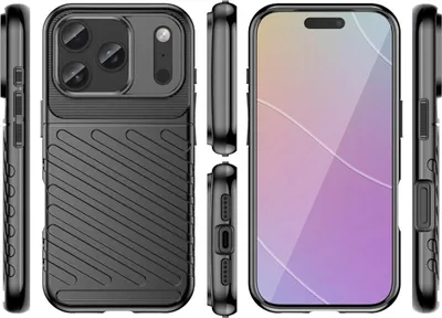 Produktbild von Thunder Case Schutzhülle Bumper schlankes Design kompatibel mit iPhone 17 Pro