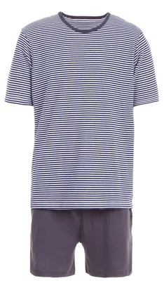 Productafbeelding van Korte Pyjama Set voor Heren - Navy, M