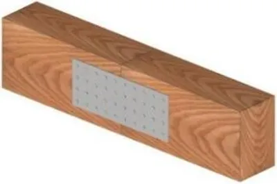 Produktbild von 03-01 Verbindungplatte 40 x 80 WB