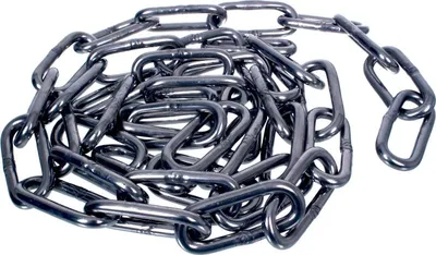 Produktbild von NAJDER Edelstahlkette 5m, Edelstahl Ketten, Sicherungskette, Kette Hängesessel, Absperrketten, Max 320kg, Langglied 3mm x 5m, DIN 763, Dicke 3mm, Edelstahl A4, Inox, AISI 316,