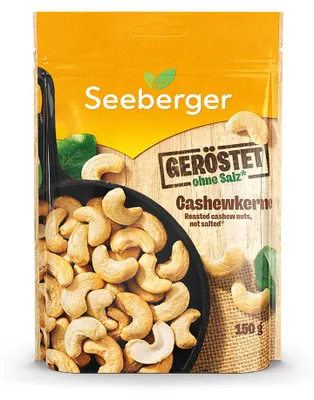 Produktbild von Geröstete Cashews: 150 g Inhalt: 150 g