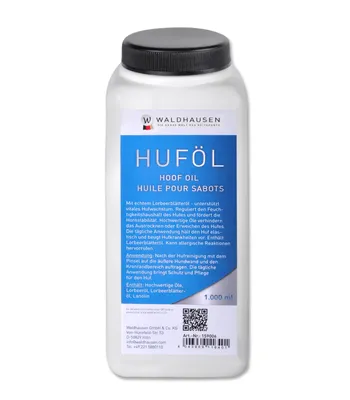 Produktbild von Waldhausen Huföl, grün, 1000 ml