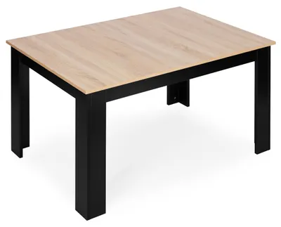 Imagen del producto de ModernHome TH-KT-16-1, mesa de comedor, 120x80 cm, color nogal claro
