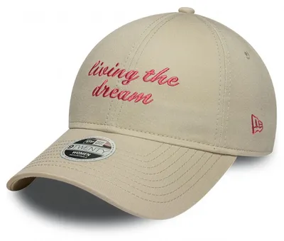 Obrázek produktu pro Kšiltovka New Era 9Twenty Strapback pro ženy – LIVING THE DREAM, béžová
