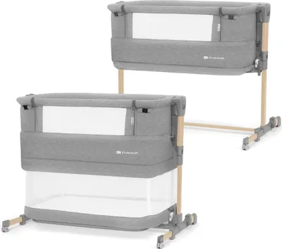Immagine prodotto di KINDERKRAFT Culla Neste cresce Grigio chiaro Legno pieno