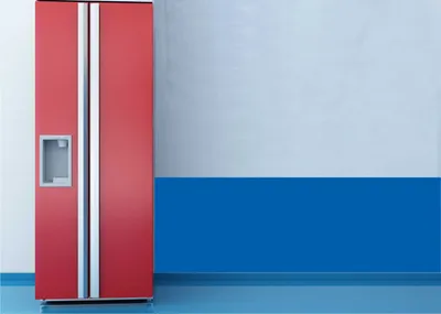 Produktbild von Klebefolie Wandschutzfolie matt - Meterware -  in 4 Größen, 100 cm Folienhöhe azurblau