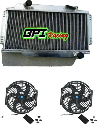 Produktbild von Kühlradiator, Aluminiumkonstruktion, verbesserte Effizienz, Heizkörper und Lüfter