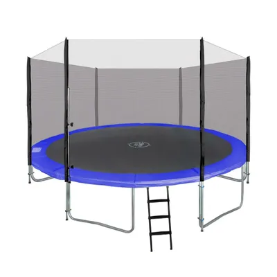 Obrázek produktu pro SkyRamiz 427cm 14FT zahradní trampolína pro děti Modrá + příslušenství
