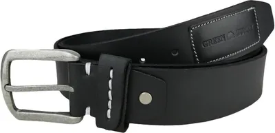 Produktbild von Greenburry Leder Gürtel 40mm Jeansgürtel Herrengürtel schwarz 110cm GB4962-20-105