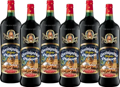 Produktbild von Gerstacker Nürnberger Christkindles Markt-Glühwein (6x1l)