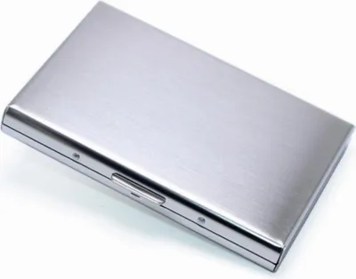 Zdjęcie produktu dla INF Etui na karty RFID z 6 miejscami na karty Srebro