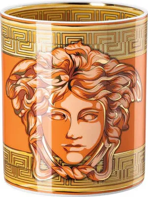 Produktbild von VERSACE HOME Medusa Amplified Vase 18 cm Orange