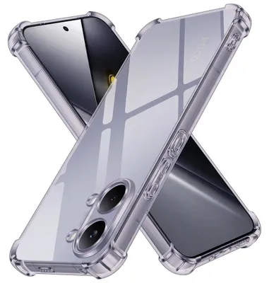 Obrázek produktu pro Techsuit - Shockproof Clear Silicone nárazuvzdorné silikonové pouzdro pro Xiaomi Poco X8 Pro Max - kouřově černé