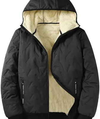 Productafbeelding van Currero Winterjas Heren Zwart XXXL