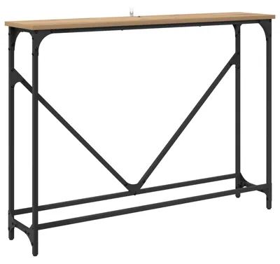Immagine prodotto di vidaXL Tavolino da ingresso Artisan in rovere 102 x 23 x 75 cm in materiale composito