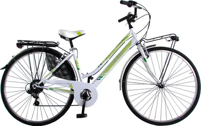 Produktbild von Citybike Canellini Moving 28' Sthal - Weiß/Hellgrun