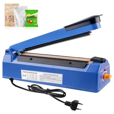 Produktbild von Folienschweißgerät Folienschweißer Vakuumierer - 300 mm - 3 mm Schweißnaht - 8 Temperaturstufen - Für Kunststoff- und Aluminiumbeutel