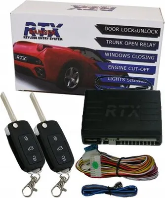 Produktbild von Steuergerät Zentralverriegelung Ke4S Fernsteuerung 433MHz Fensterschließung Kofferraumöffnung Parksuchfunktion für VW Polo Golf Passat T4 T5