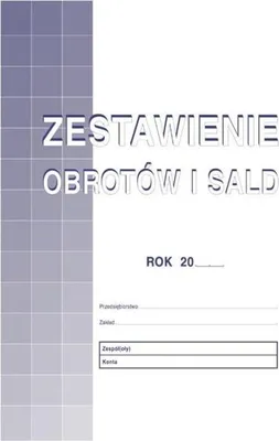Immagine prodotto di Michalczyk i Prokop Buchhaltungsformular Summen- und Saldenliste für Kontenübersicht