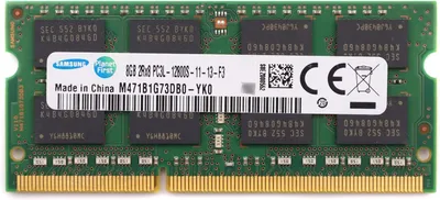 Immagine prodotto di Samsung 8Gb Notebook Laptop Memory DDR3 1333 Mhz 204pin Memory Pc-10600s