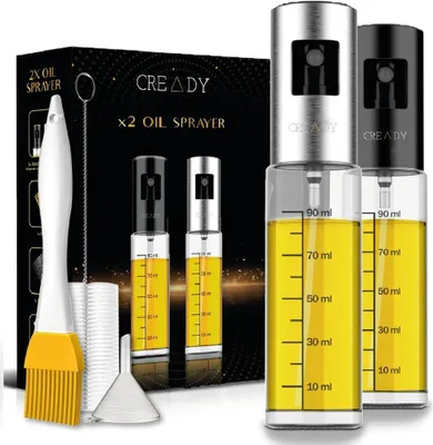 Produktbild von Ölspray 100 ml, 2er Set, multifunktional, für Airfryer