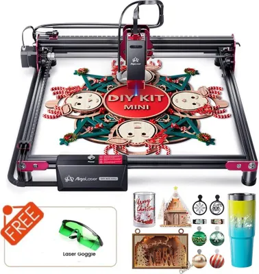 Obrázek produktu pro Laserová gravírka, přesné řezání, uživatelsky přívětivé ovládání, DIY KIT MINI 5W