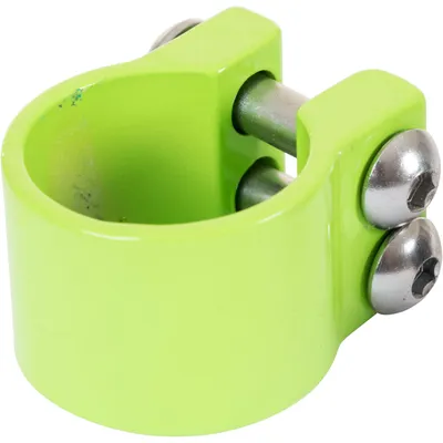Immagine prodotto di Morsetto per monopattino acrobatico danneggiato Morsetto a 2 bulloni verde Morsetto per tubi Monopattino acrobatico Monopattino
