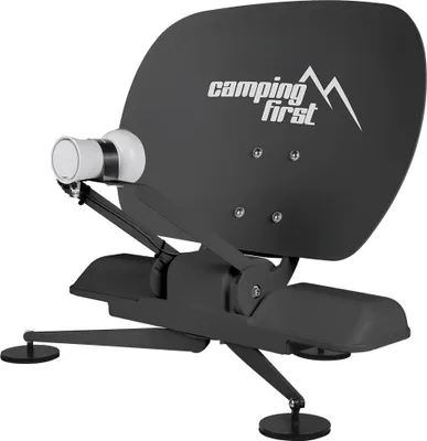 Produktbild von Camping First Satmex mobil 3 grau portable mobile vollautomatische Sat Antenne Satelliten System