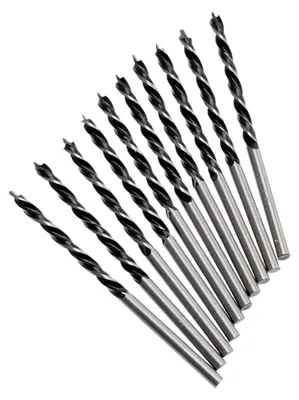 Produktbild von 10 Stück Spiralbohrer für die Holzbearbeitung, 3 mm Durchmesser