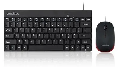 Zdjęcie produktu dla Zestaw klawiatura mysz przewodowa USB mini biuro pracy 2 szt.