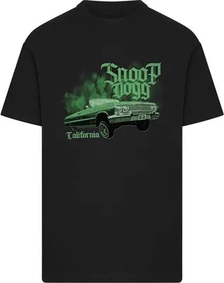 Image de T-shirt pour homme Mr. Tee, modèle Snoop Dogg Lowrider, couleur noire - taille 3XL