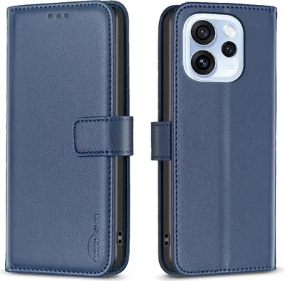 Produktbild von OPPO Reno15 F Hülle - BINFEN Klapphülle - Blau