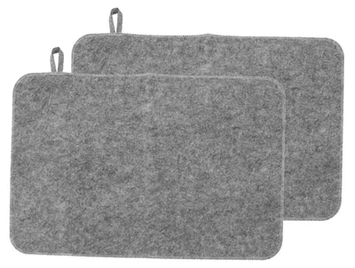 Image de Tapis de sauna en feutre doux pour un confort optimal