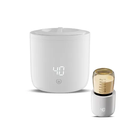 Produktbild von Tekoo Babyflaschenwärmer Tragbarer Flaschenwärmer Baby Akku 5000mAh, Kabellos, 4 Temp-Stufen